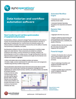 Product Information Sheet: SyncOperations™ Software