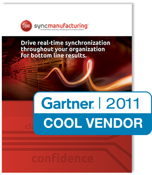 Brochure_Cool Vendor Synchrono SyncManufacturing Software is a Gartner Cool Vendor
