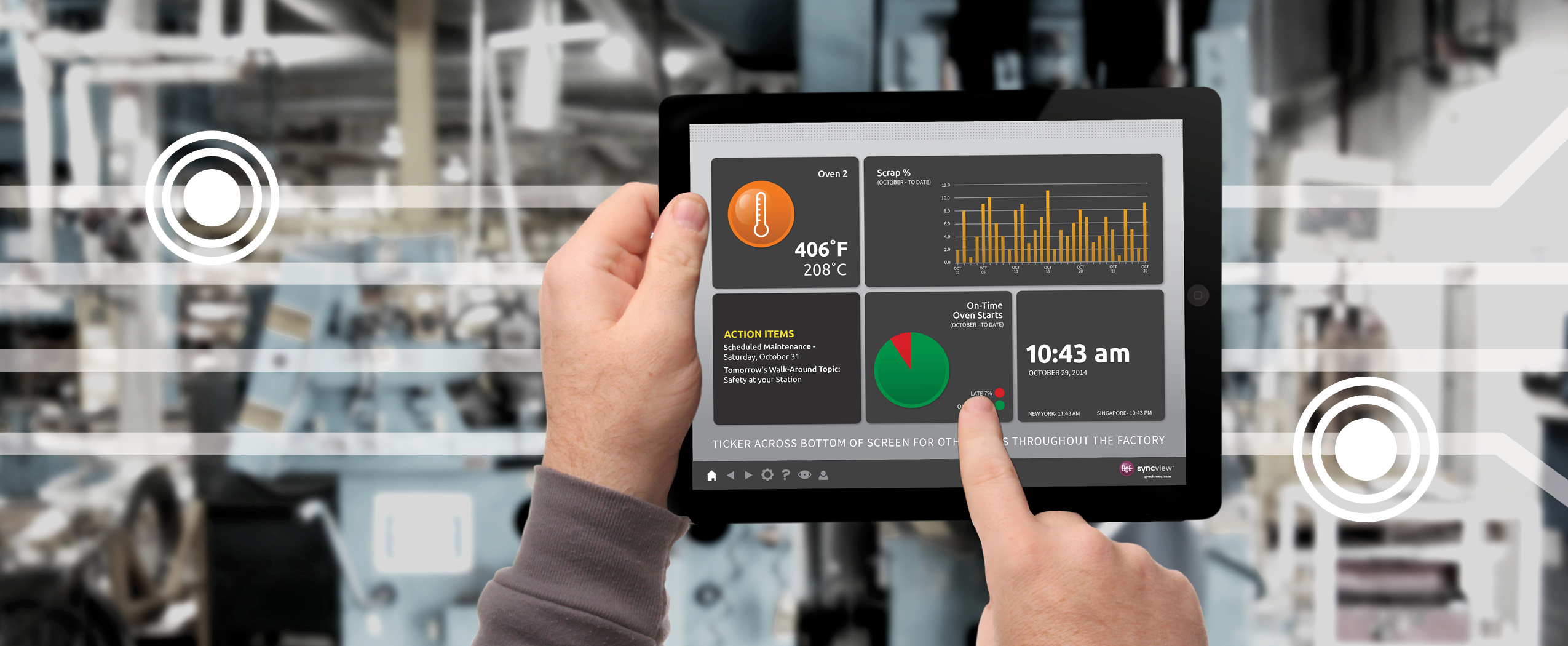 Tablet2 Visual factory information system
