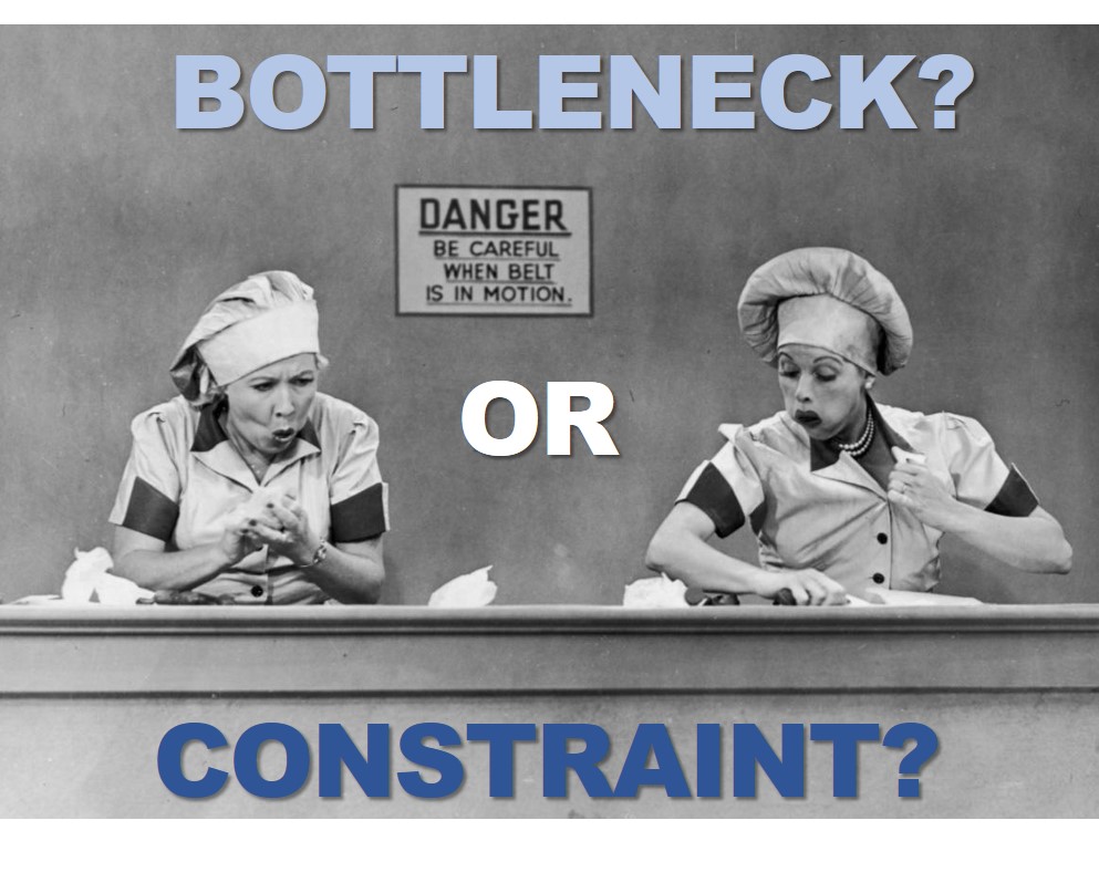 What’s the Difference Between a Manufacturing Bottleneck and a Constraint?